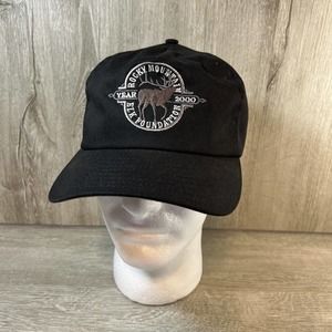 Rocky Mountain Elk Foundation Hat Cap Strapback Adjustable 2000 Embroidered